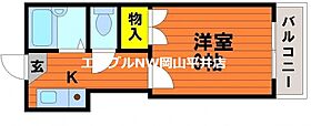 岡山県岡山市中区原尾島2丁目（賃貸アパート1K・2階・18.11㎡） その2