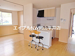 JR赤穂線 大多羅駅 3.3kmの賃貸アパート 1階1LDKのリビング/ダイニング