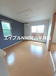 JR宇野線 備前田井駅 徒歩13分の賃貸アパート 2階2LDKのリビング/ダイニング