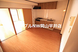 岡山電気軌道東山本線 東山・おかでんミュージアム駅駅 徒歩7分の賃貸マンション 5階3DKのリビング/ダイニング