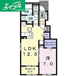 ニュー・エンブレムＢ 1階