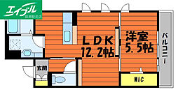 グランシイズ 1LDKの間取図画像