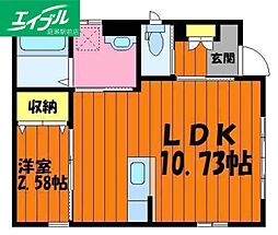 アフルエント大島A棟 1階/-