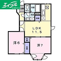 ソレア−ド 1階