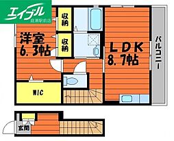 ルピナス 2階/-