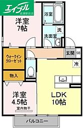 グランドソレイユ平野 2階