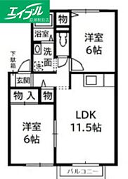 ドミール新田 2階