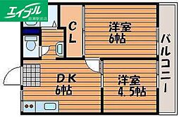 ローズコートききょう町 2階/-