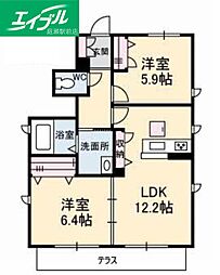 エクラージュ A棟 1階/-
