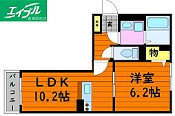 ル・シェル中庄II 3階/-