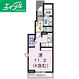 プレヴェール笹沖A 1階