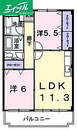 グランパス総社 2階/-