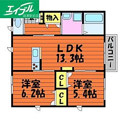 クーランデール 2階