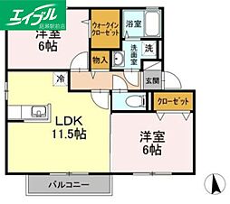 サンライズ宮東 C棟 2階