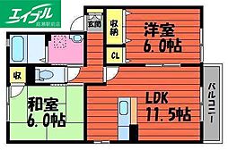 ピュア　A棟 2階