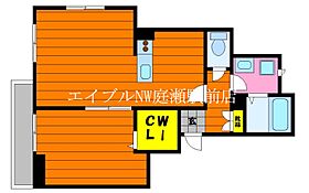 シファ松島  ｜ 岡山県倉敷市松島（賃貸マンション1LDK・2階・43.86㎡） その2