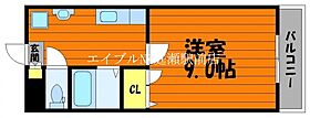 サンライズマンション  ｜ 岡山県倉敷市三田（賃貸マンション1K・1階・33.66㎡） その2