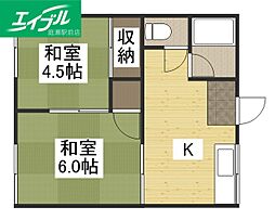 清水コーポ A棟 1階