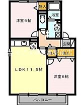 セゾン平野  ｜ 岡山県岡山市北区平野（賃貸アパート2LDK・2階・53.48㎡） その2