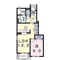 ホワイトリリーＢ  ｜ 岡山県岡山市北区辛川市場（賃貸アパート1LDK・1階・45.72㎡） その2