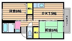 セジュール岡 II 2階