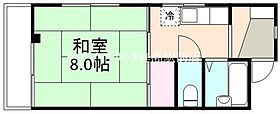 吉岡マンションＤ棟  ｜ 岡山県倉敷市新田（賃貸アパート1K・2階・26.00㎡） その2