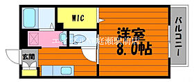 アモリーノ　C棟  ｜ 岡山県倉敷市青江（賃貸アパート1K・2階・27.08㎡） その2