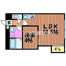 パルティール・ペルレ  ｜ 岡山県倉敷市老松町2丁目（賃貸マンション1LDK・4階・33.97㎡） その2