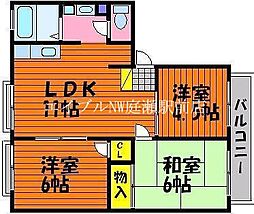 陵南ハイツ 2階