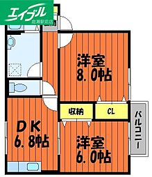 ピオーネ三宅 1階