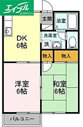 ウインドワード　B棟 2階