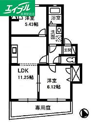 リバーシティー22 A 1階