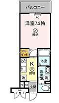 グレイス厚生町  ｜ 岡山県岡山市北区厚生町1丁目（賃貸マンション1K・1階・25.72㎡） その2