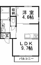 ハイムSAKURA  ｜ 岡山県岡山市北区中島田町1丁目（賃貸アパート1LDK・1階・36.14㎡） その2