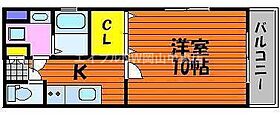 Verde大供  ｜ 岡山県岡山市北区大供2丁目（賃貸マンション1K・3階・31.47㎡） その2