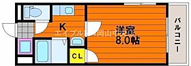 アレグリア内山下  ｜ 岡山県岡山市北区内山下1丁目（賃貸マンション1K・6階・26.23㎡） その2