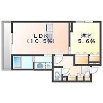 (仮)シャーメゾン富田  ｜ 岡山県岡山市北区富田（賃貸マンション1LDK・3階・42.33㎡） その2