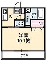 シャーメゾン島田本町  ｜ 岡山県岡山市北区島田本町1丁目（賃貸アパート1K・1階・30.48㎡） その2