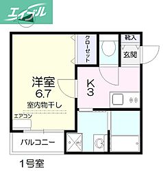 ヴィーナスコート島田本町 2階/-