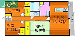 サーパス東古松通り 3LDKの間取図画像