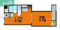 大学町マンション2階3.8万円