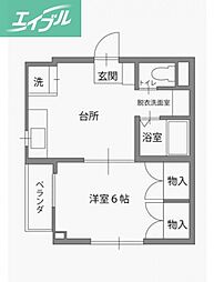 レジデンス岡町 4階