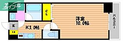 CasaFelice 1Kの間取図画像