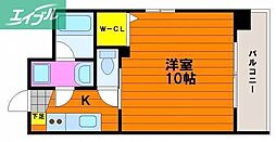 セレッソ奥田西町 1Kの間取図画像