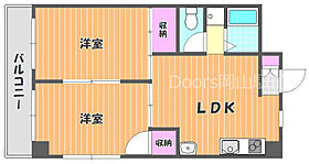 アミティー山崎  ｜ 岡山県岡山市中区山崎（賃貸アパート2LDK・2階・46.28㎡） その2