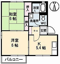 岡山県岡山市北区尾上（賃貸アパート2K・2階・39.59㎡） その2