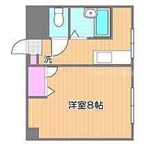 岡山県岡山市北区南方2丁目10-2（賃貸マンション1K・2階・24.00㎡） その2