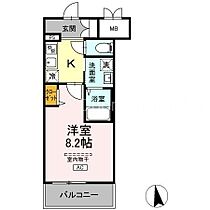 岡山県岡山市北区大学町（賃貸マンション1K・5階・28.38㎡） その2