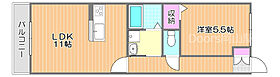 岡山県岡山市南区新保（賃貸マンション1LDK・2階・41.59㎡） その2