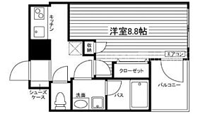 岡山県岡山市北区奉還町2丁目（賃貸マンション1K・10階・29.20㎡） その2